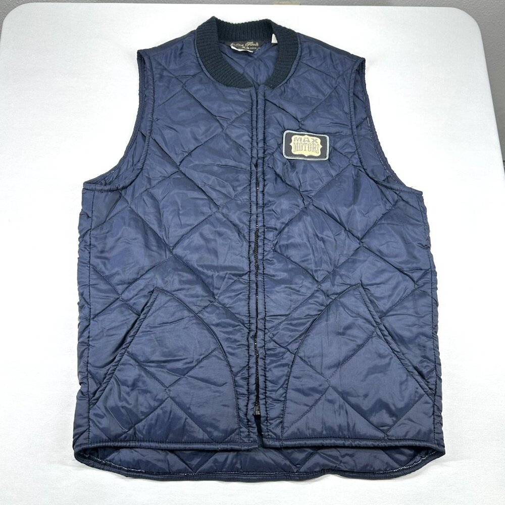 Vintage GOLDEN FLEECE quilted‎ puffer vest
